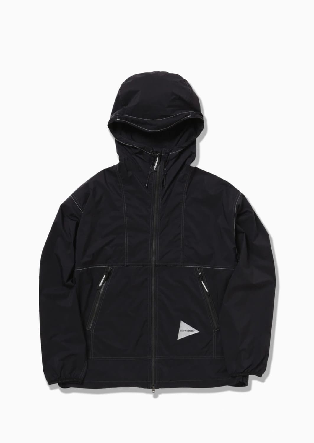 앤드원더 퍼텍스 윈드 자켓 블랙 XL 새상품 상품이미지1