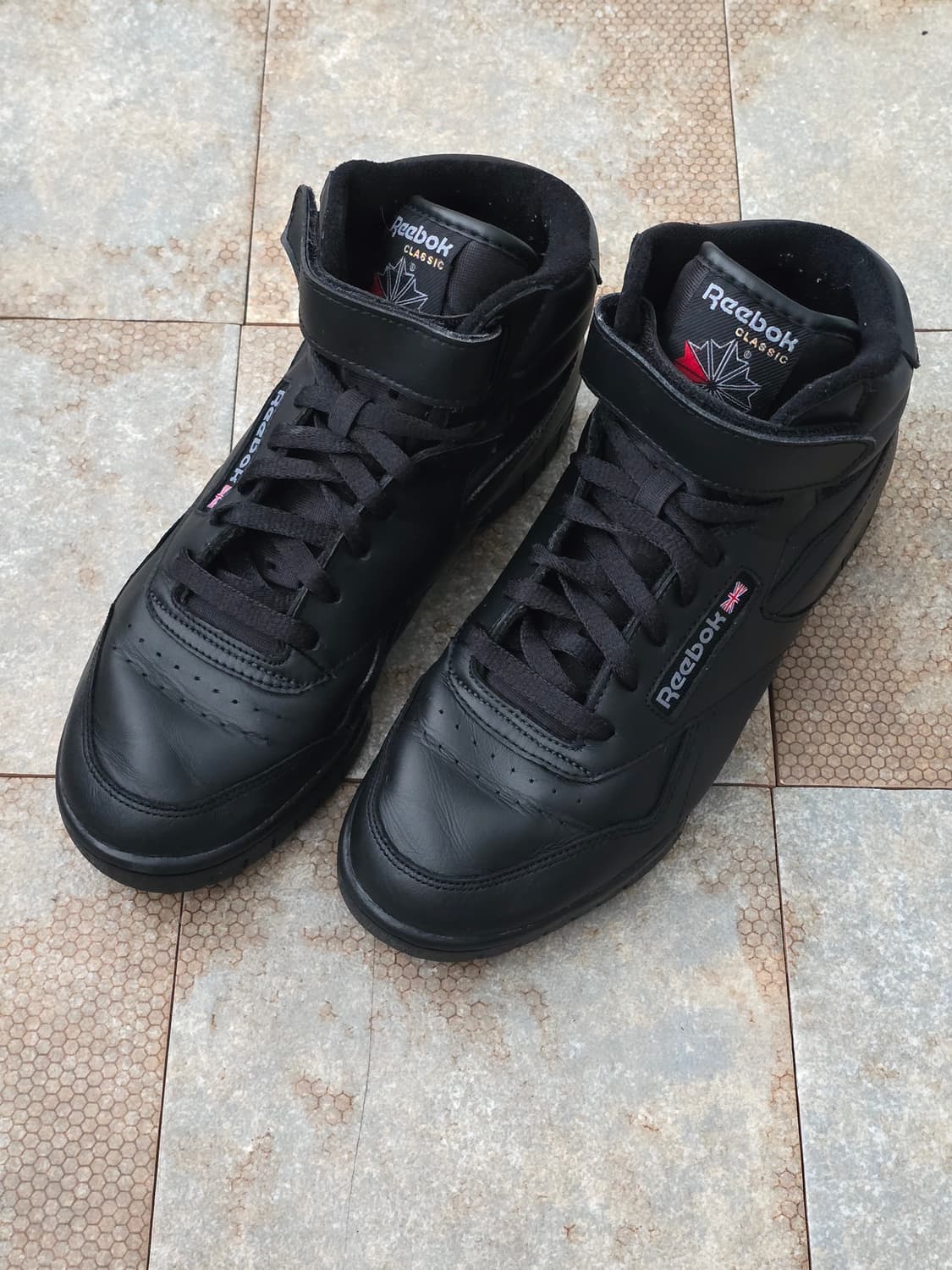 (250)리복 엑소핏 하이 블랙 상품이미지1