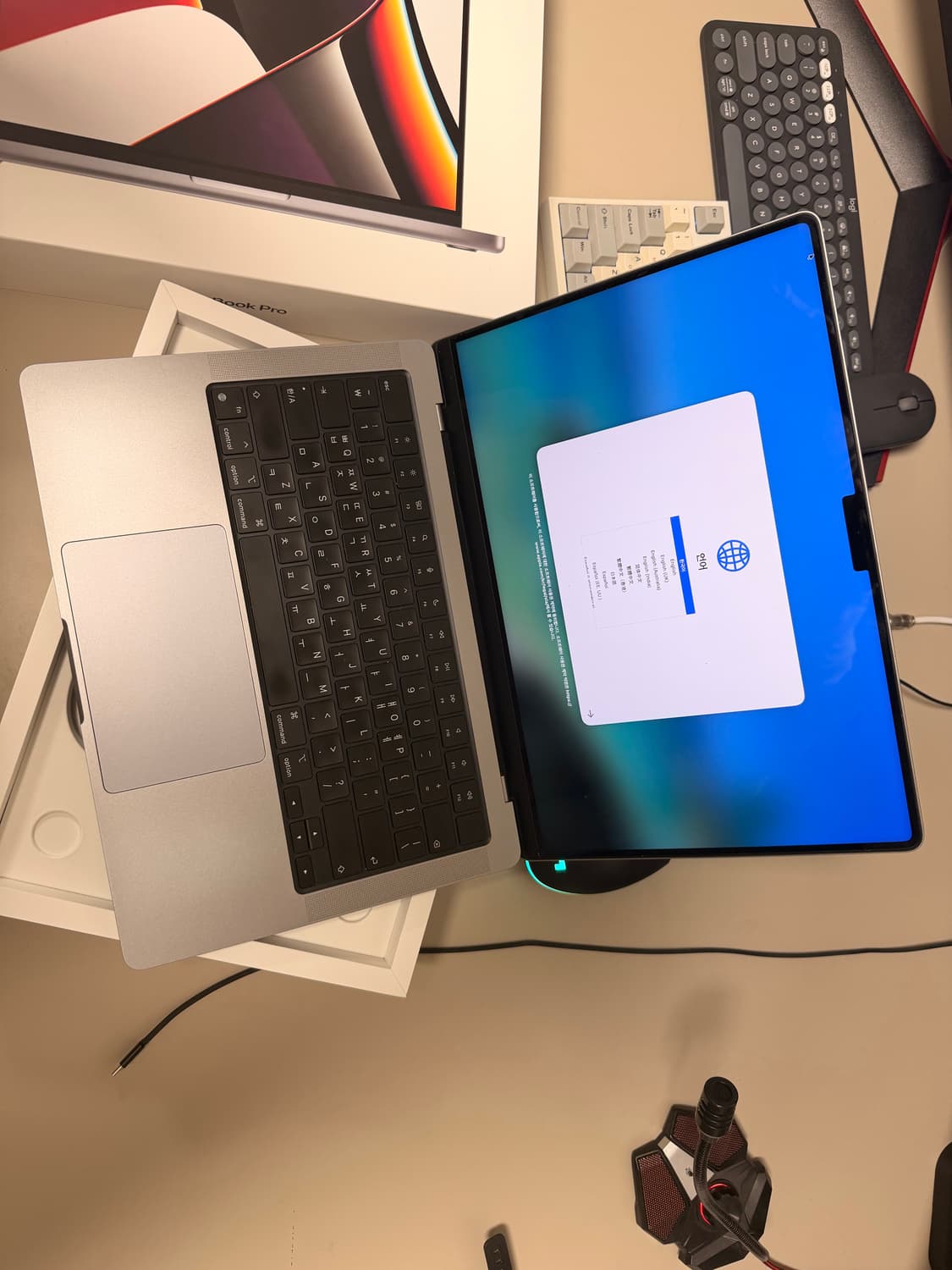 M1 Pro 맥북 프로 스페이스 그래이 /14인치/512GB/16GB 상품이미지3