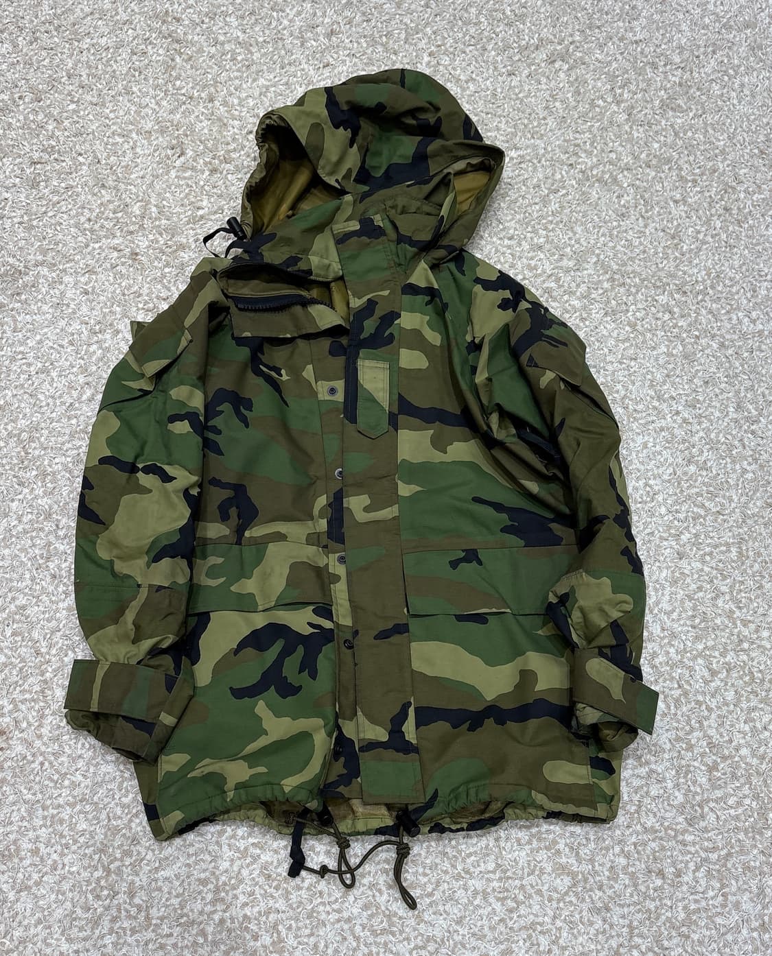 (택포)미군 우드랜드 고어텍스 야상 2세대 ecwcs XS사이즈 상품이미지3
