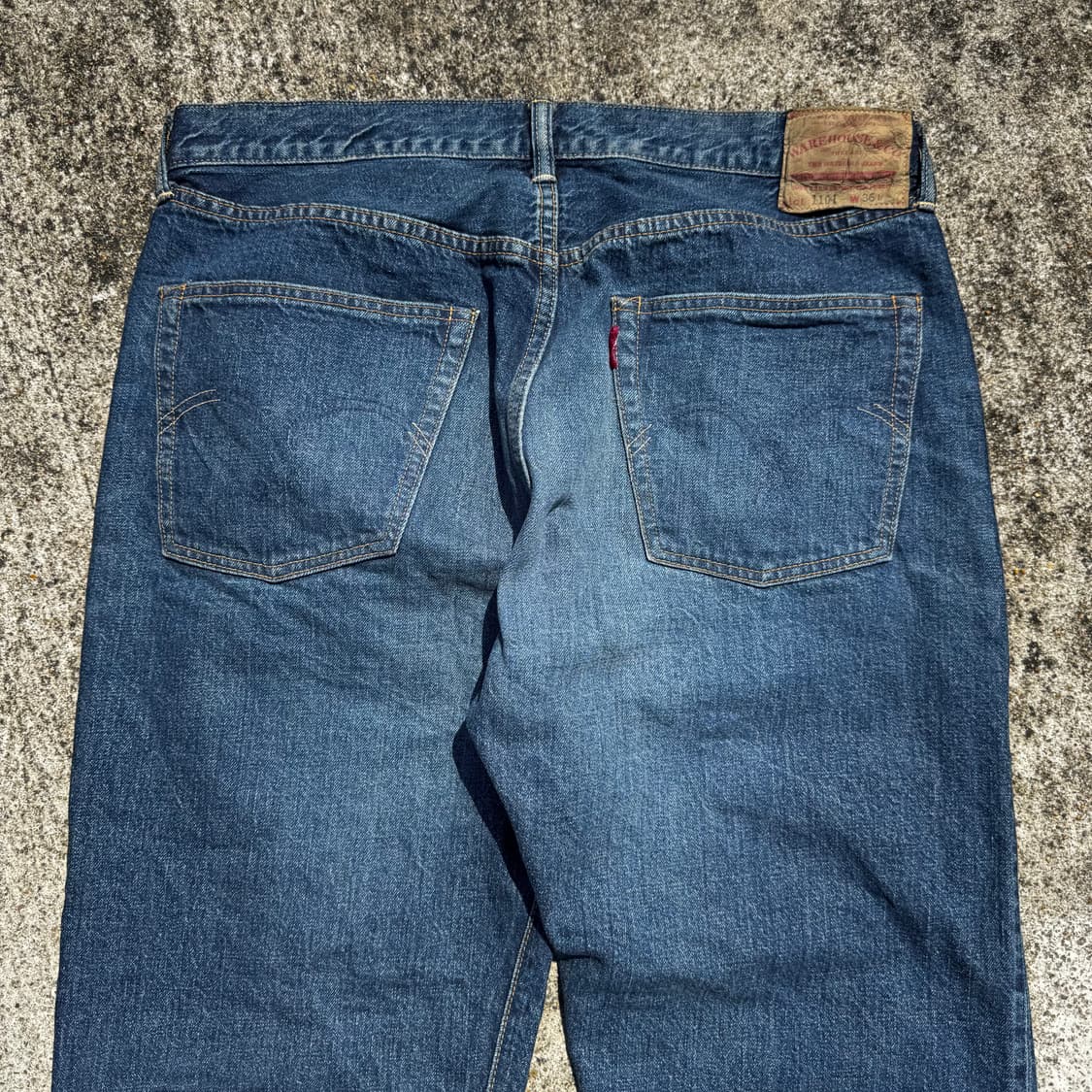 [36] warehouse 웨어하우스 1101 셀비지 데님 팬츠 상품이미지4