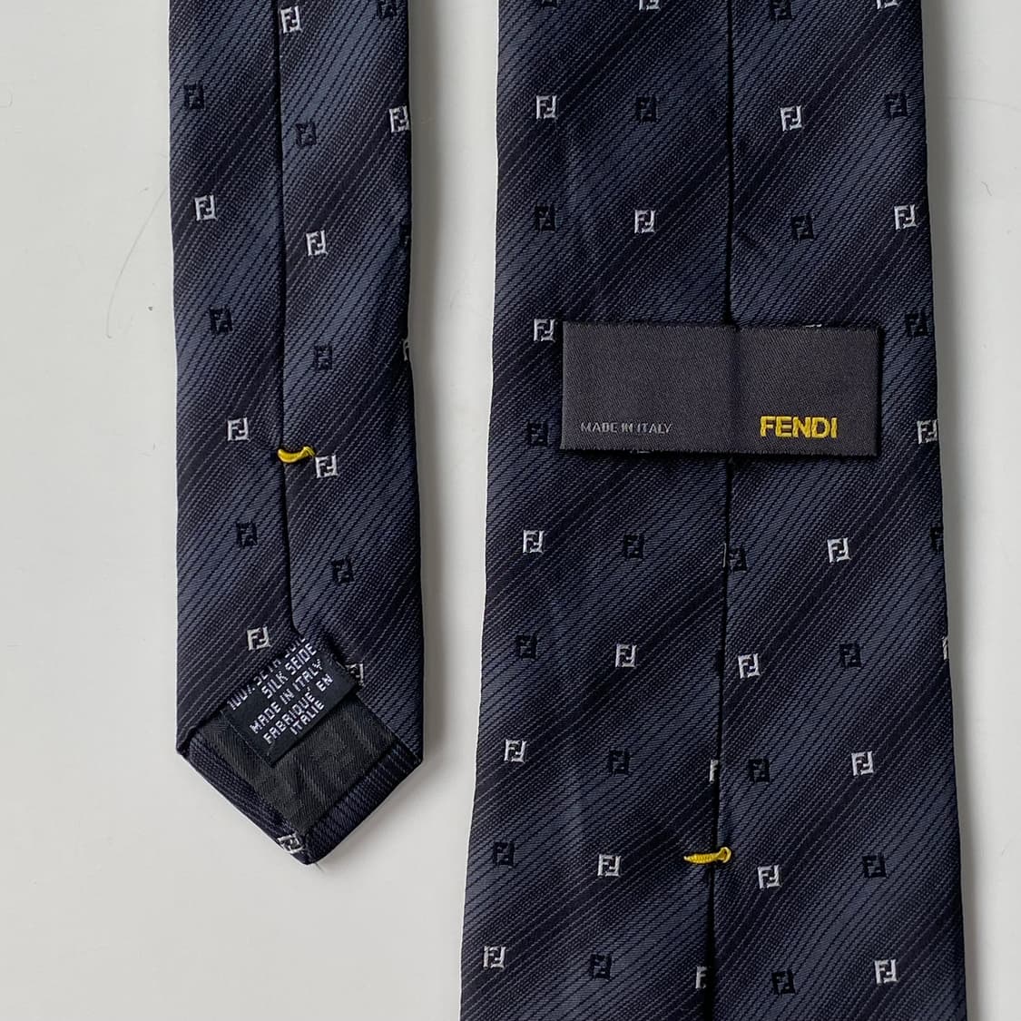 펜디 (FENDI) FF 모노그램 정품 명품 넥타이 상품이미지6