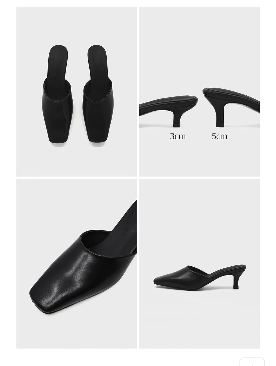 무드나잇 에린 스퀘어 키튼힐 뮬 3cm 버건디 오픈와이와이 상품이미지6