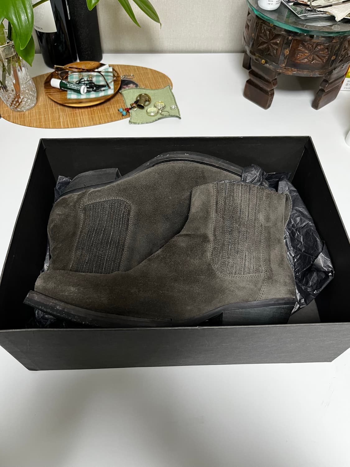 아워레가시 쿠반부츠 43 에스프레소 스웨이드 상품이미지1