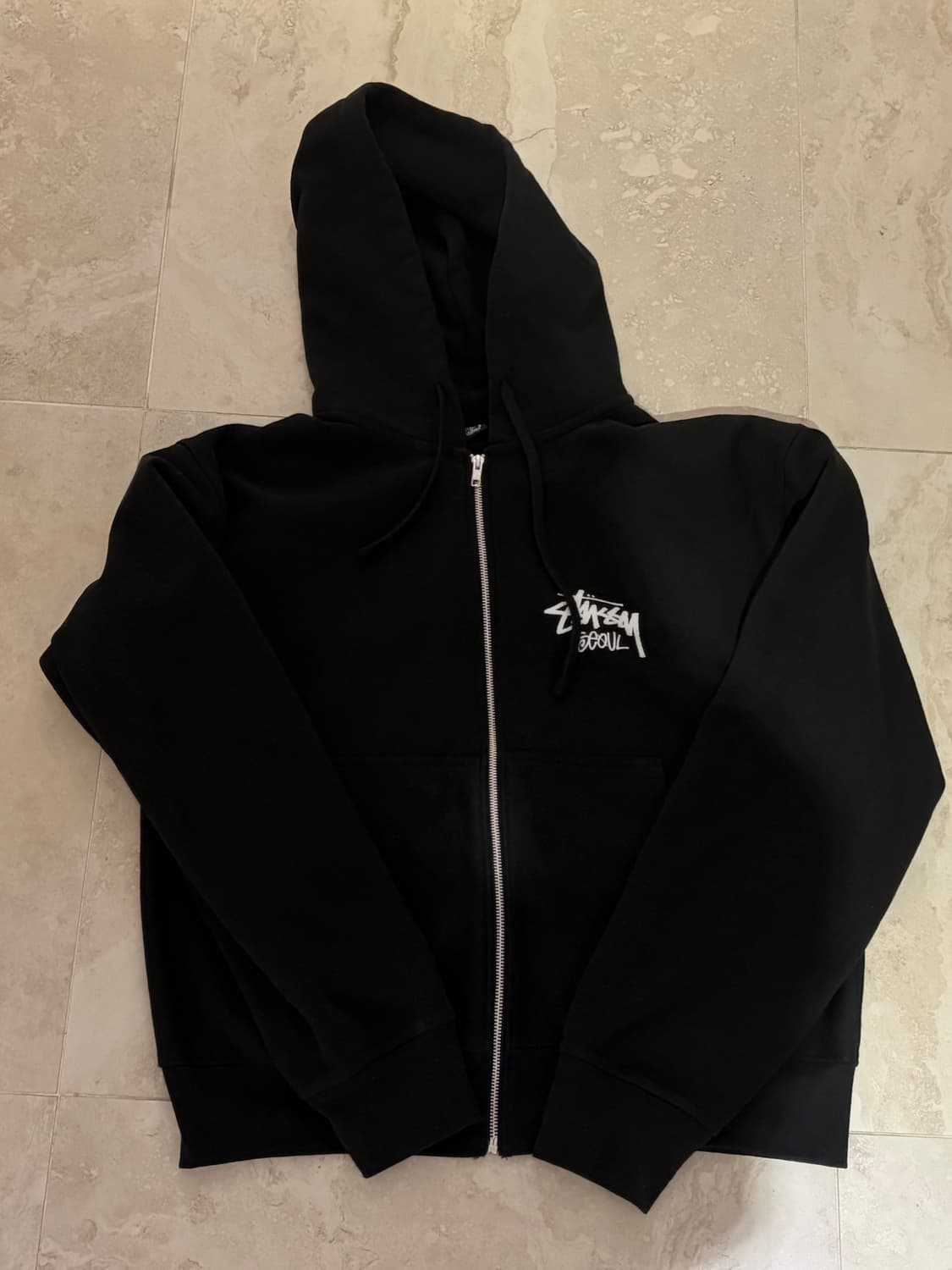 [L]스투시 스탁 서울 후드집업 상품이미지1