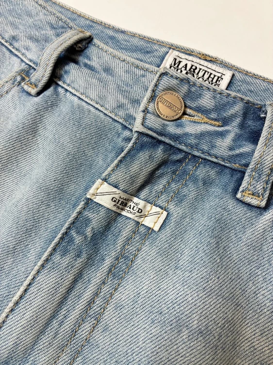 마리떼프랑소와저버 시그니처 스트레이트 와이드 데님 팬츠 PN8386 상품이미지4