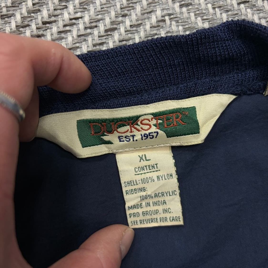 Duckster 브이넥 나일론 웜업 v2191 상품이미지6