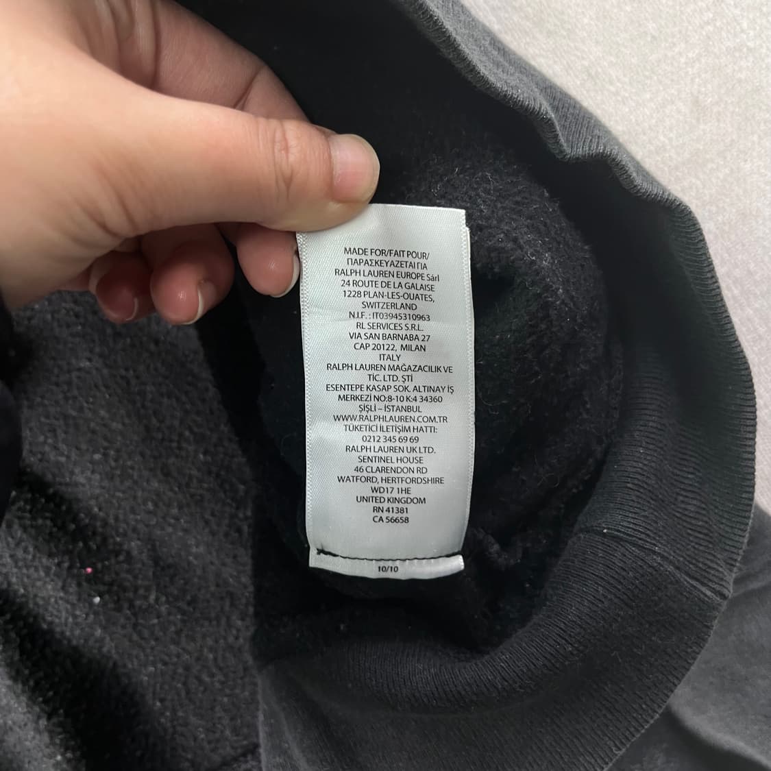 105 폴로랄프로렌 스몰포니 신형 맨투맨 상품이미지6