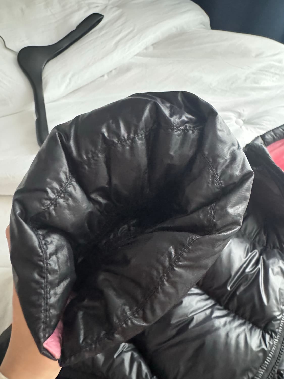 스투시 마이크로 립스탑 다운 파카 블랙 S 상품이미지6