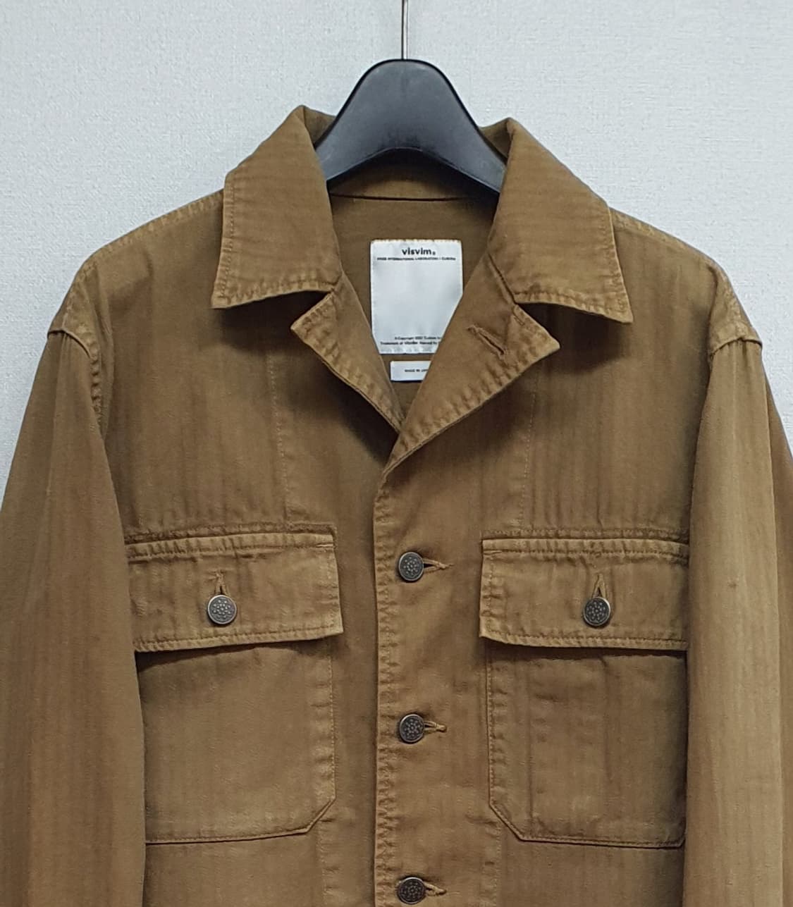 visvim.hbt 셔츠자켓 빈티지 커스텀 [미군 1943 자켓 모티브] 상품이미지2