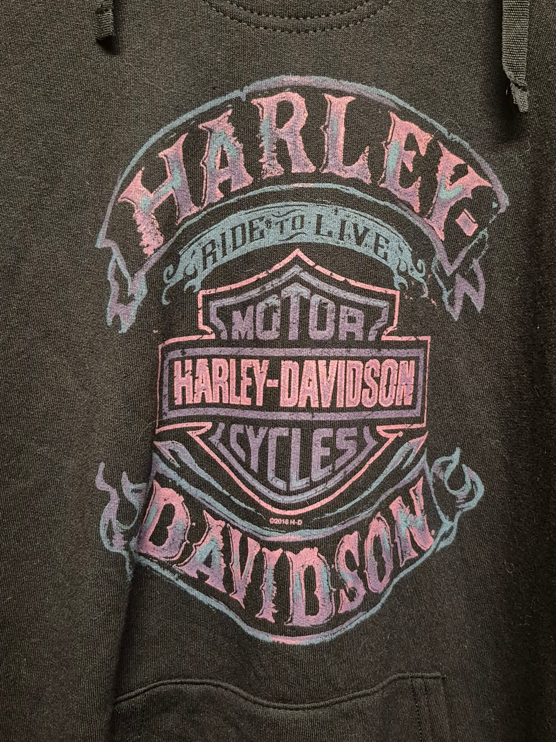 HARLEY DAVIDSON v-neck hoodie 상품이미지5