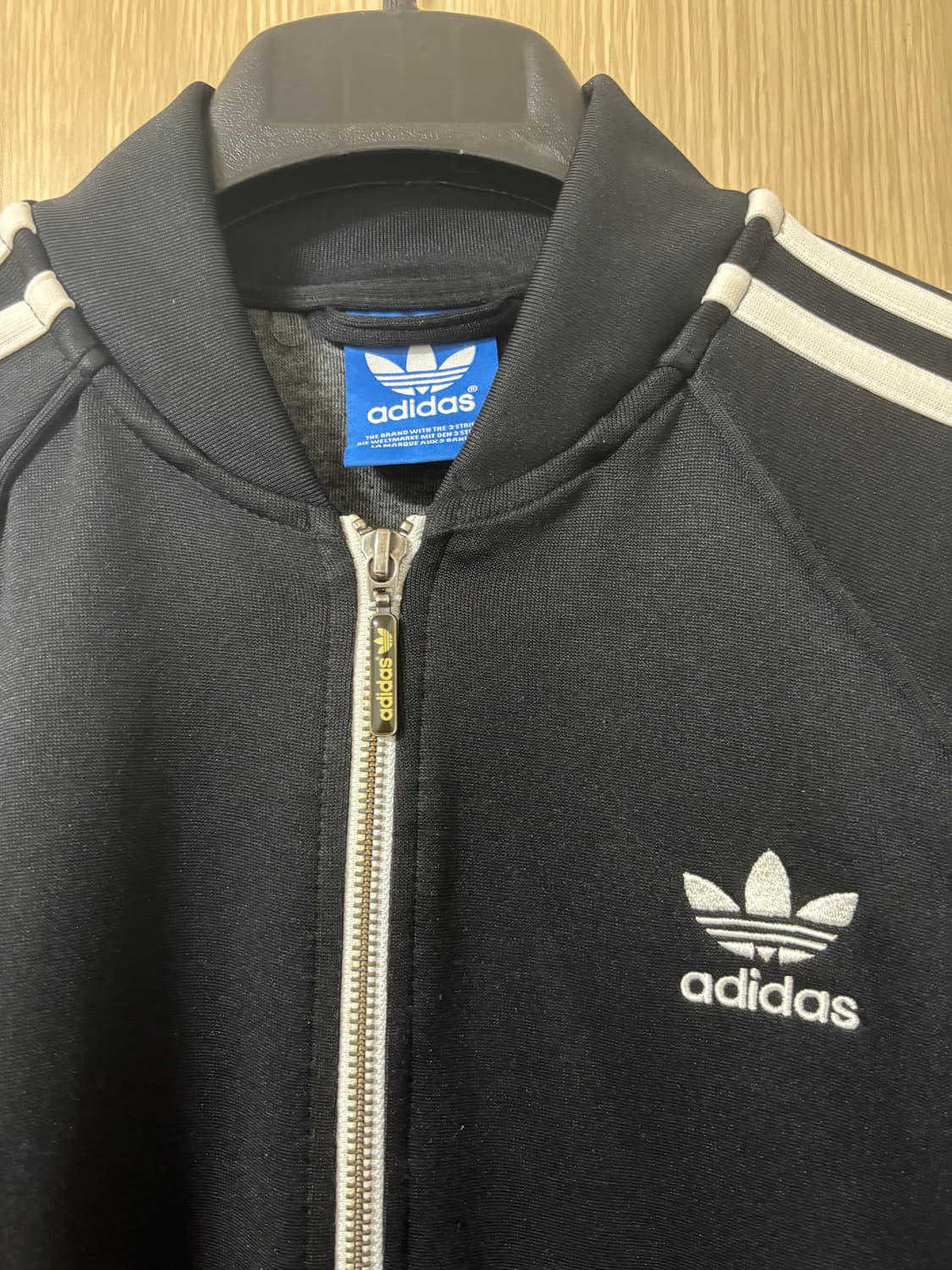 아디다스 블랙 삼선 져지 상품이미지2