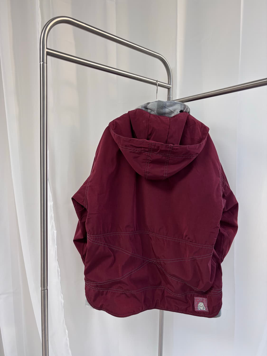 PINK TURN 플리스 이너 오버사이즈 아노락 상품이미지6