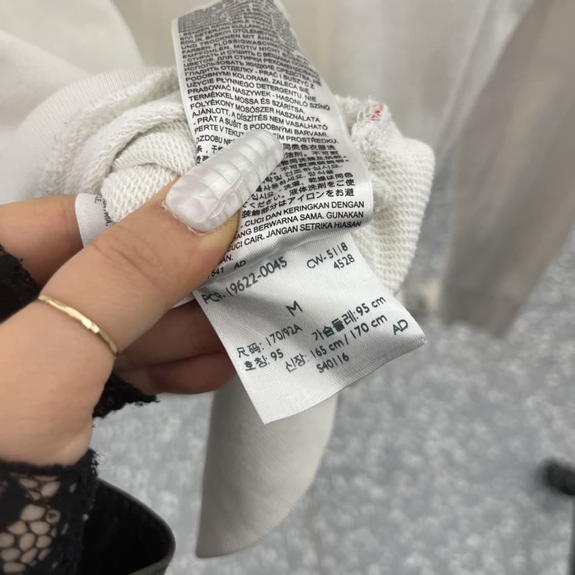 리바이스 올드스쿨 빈티지 배트윙 빅로고 후드티 M C10837 상품이미지7