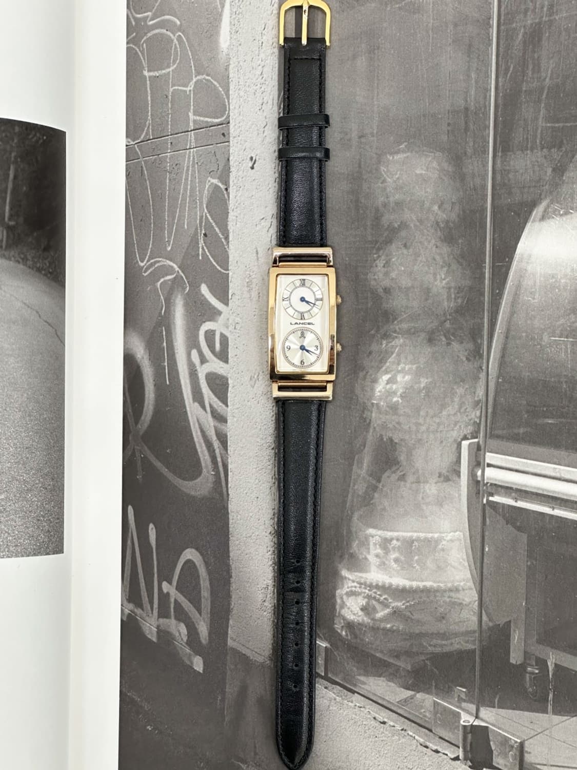 lancel / 란셀 듀얼타임 쿼츠 시계  상품이미지8