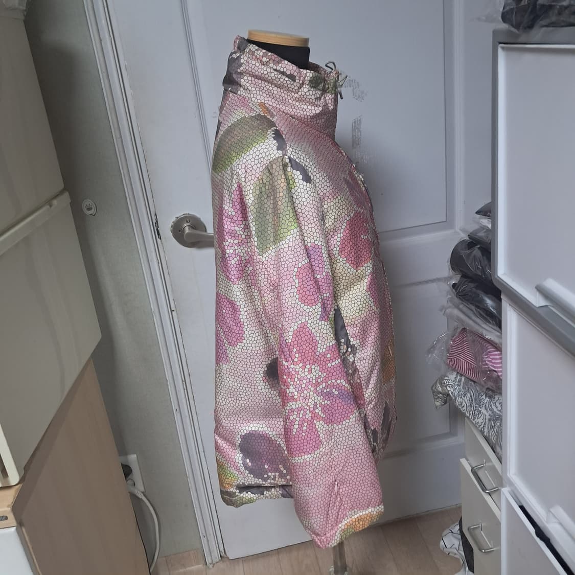 오일릴리 골프 플라워 패턴 자켓 점퍼 38(55~66)상태상급 상품이미지4