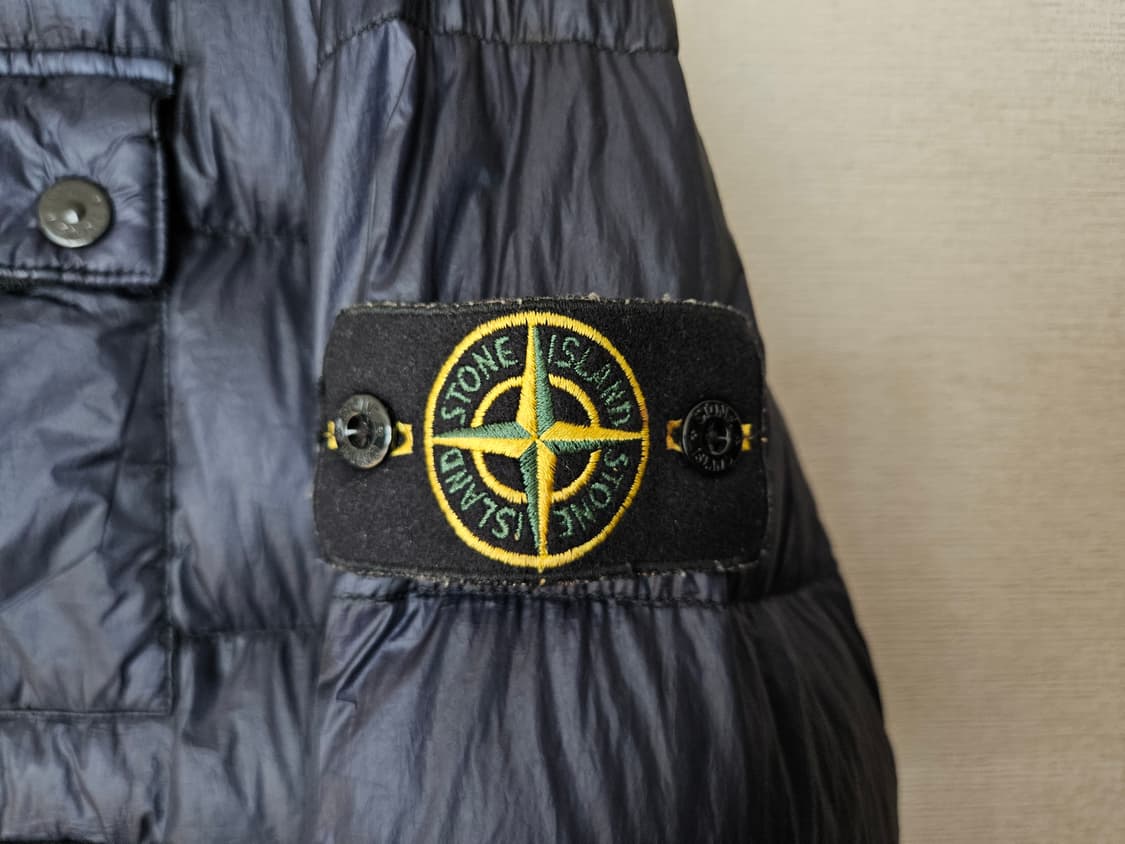 Stone Island 스톤아일랜드 가먼트다잉 다운 패딩 L 100 상품이미지4