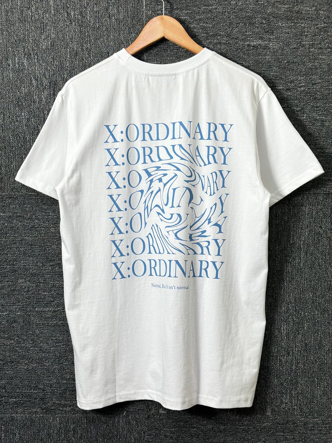 X:ORDINARY 화이트 반팔티 50 상품이미지1