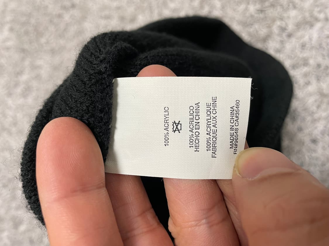 오클리Oakley 블랙 로고 비니 Free  상품이미지4