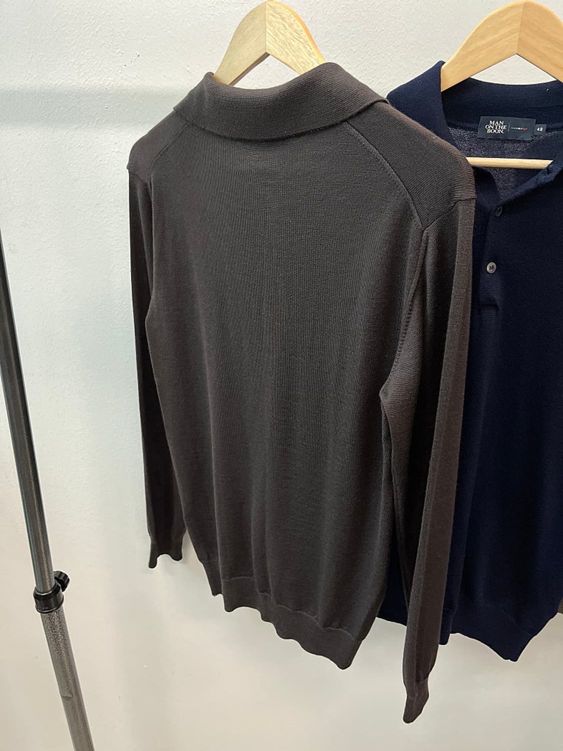 95-100) 맨온더분 신형 카라 울니트 3종 상품이미지7