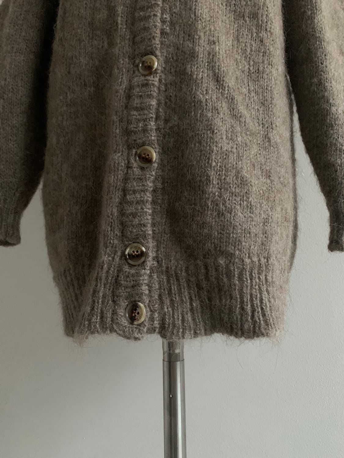 Wool Fringe Twist Cardigan 상품이미지8