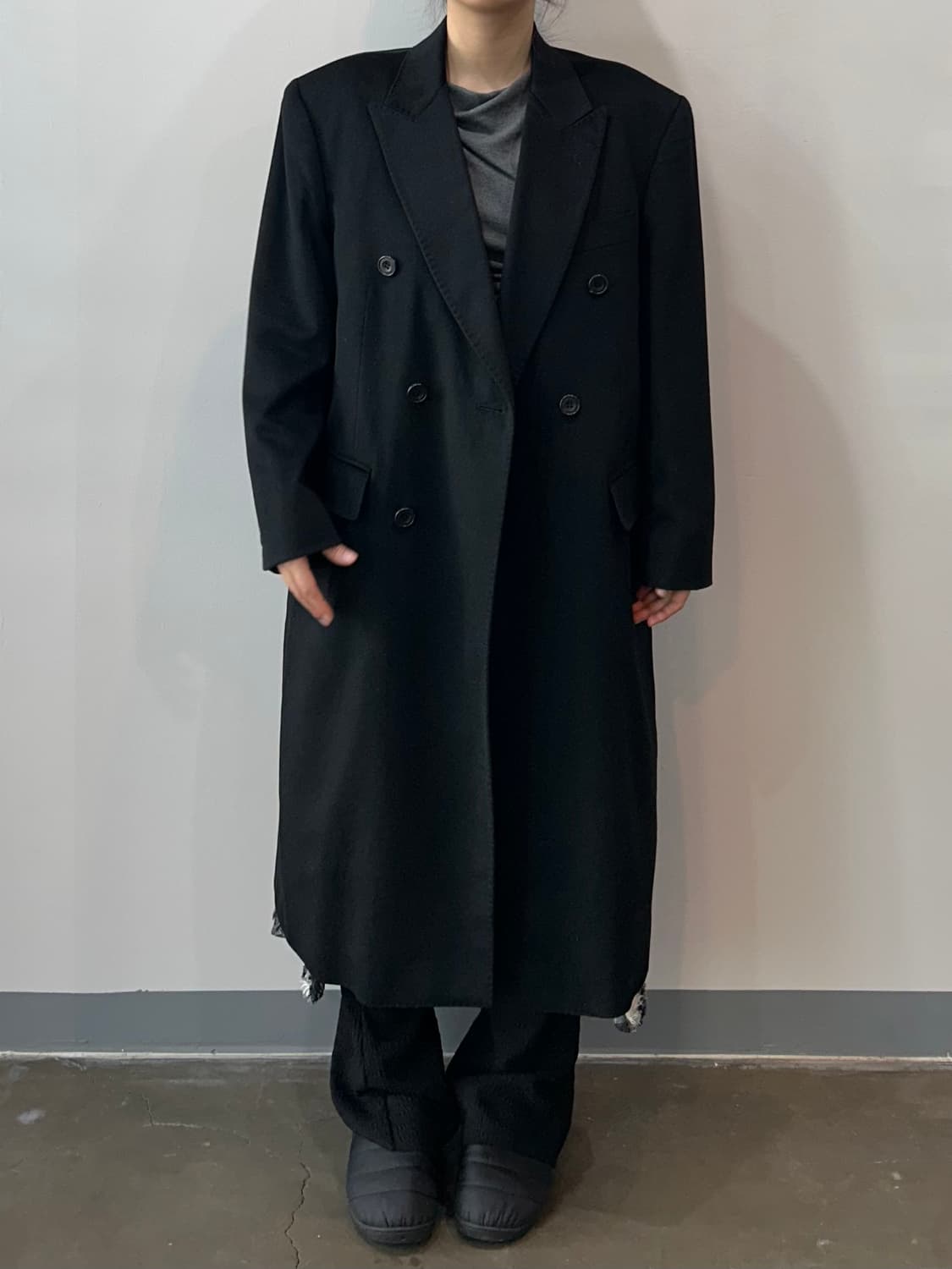 피에르발망 캐시미어 더블 코트 상품이미지7