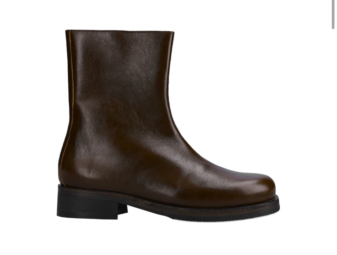 [43] 아워레가시 카미온 부츠 올리브 레더 상품이미지1