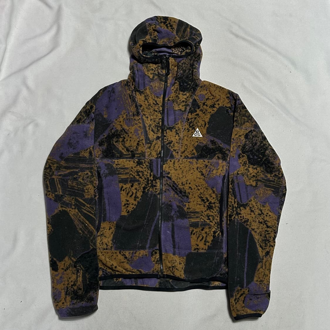 M 나이키 acg 울프트리 풀집업 마스크 플리스 상품이미지2