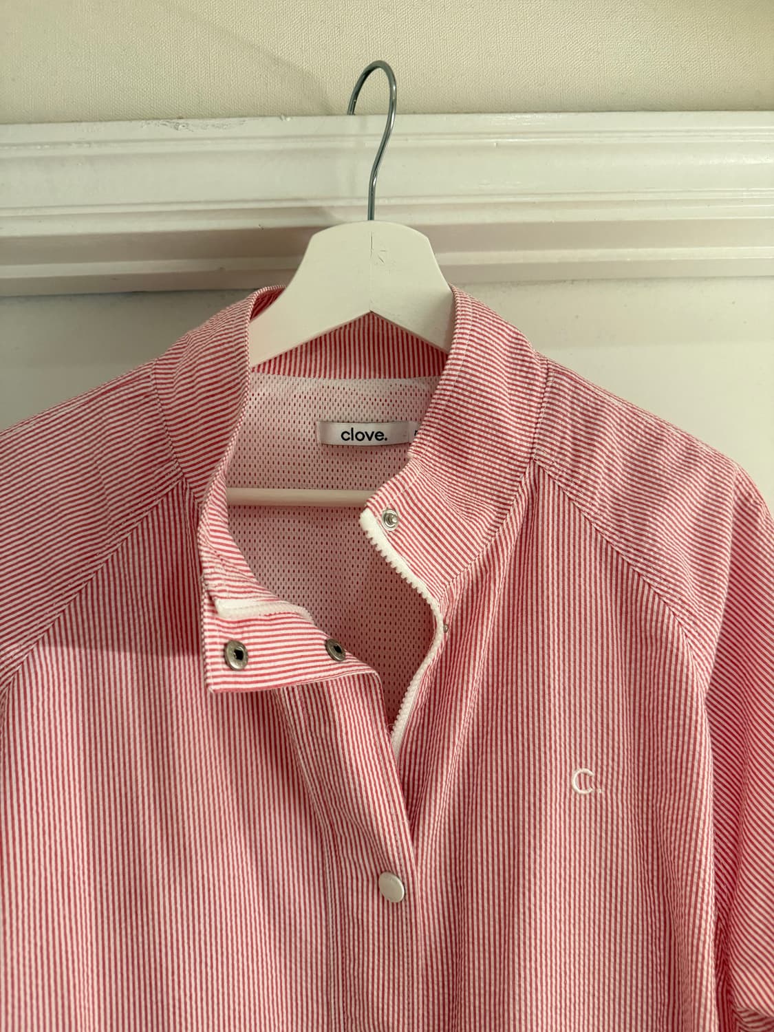 클로브 스트라이프 윈드브레이커 상품이미지2