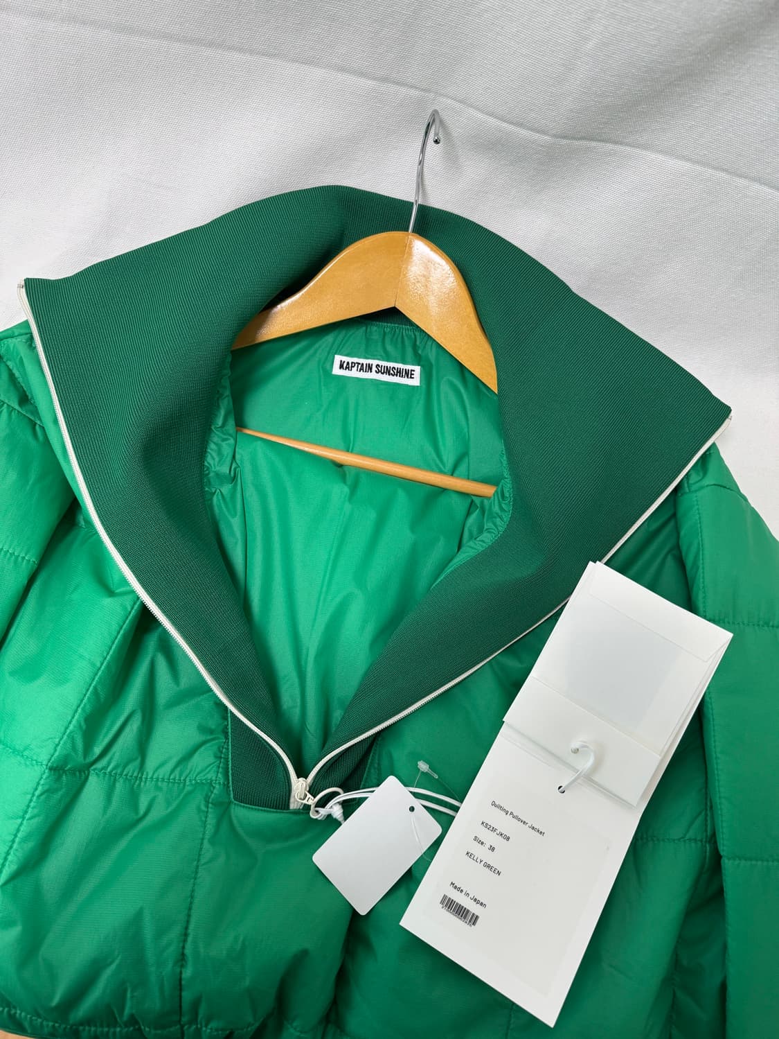 캡틴선샤인 KAPTAIN SUNSHINE 퀼팅 풀오버 38사이즈 상품이미지6