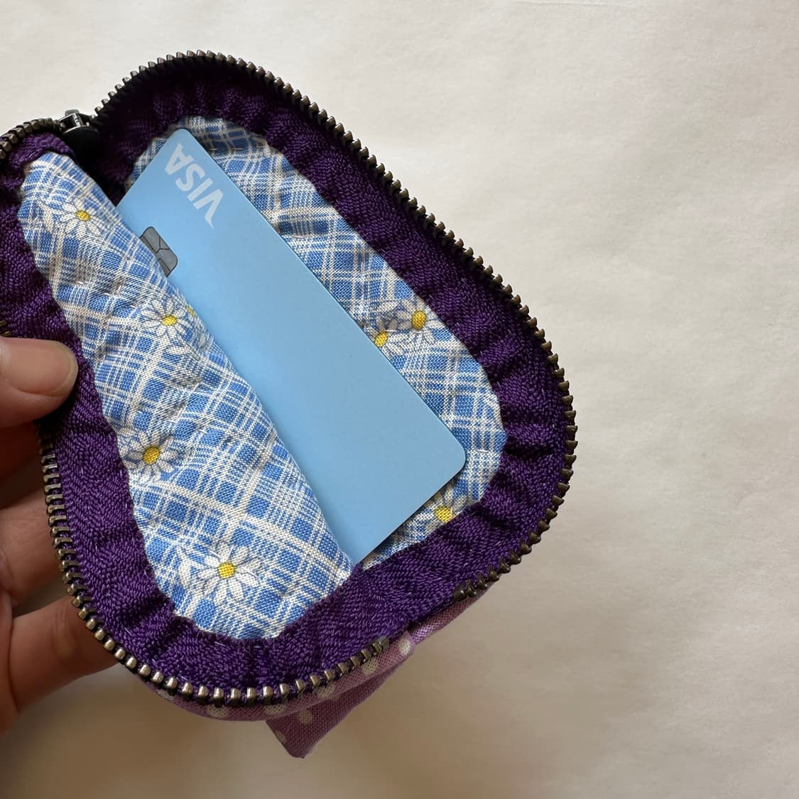 퀼트 카드 지갑 상품이미지5