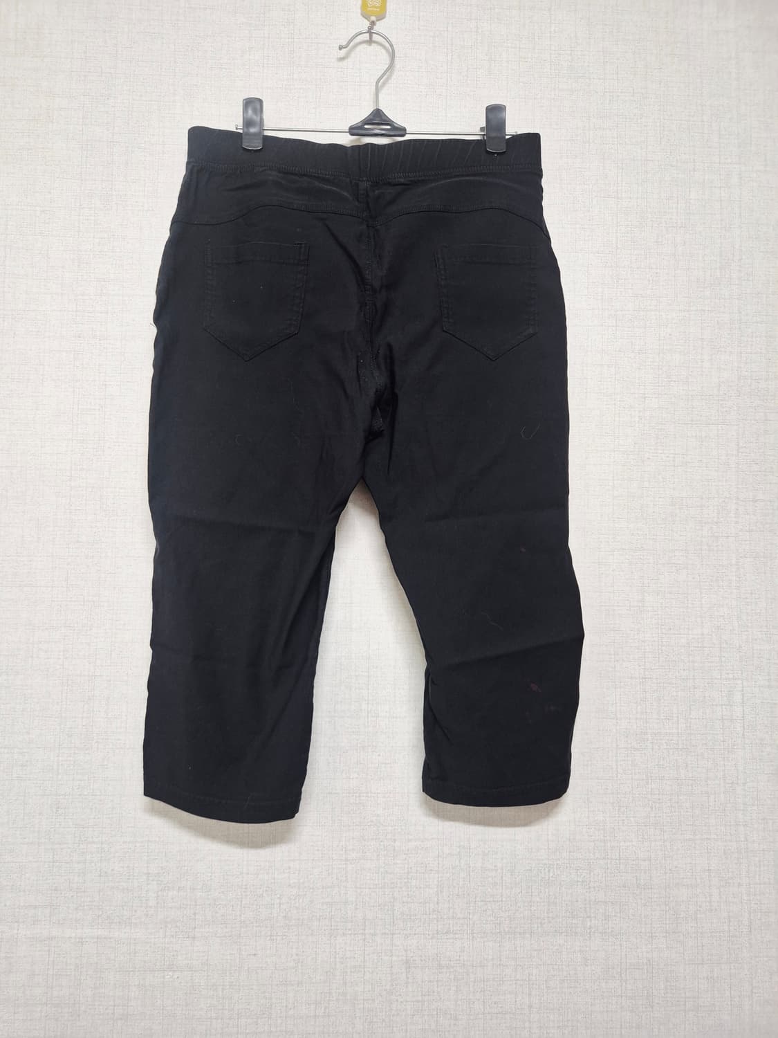 블랙 칠부바지 상품이미지2