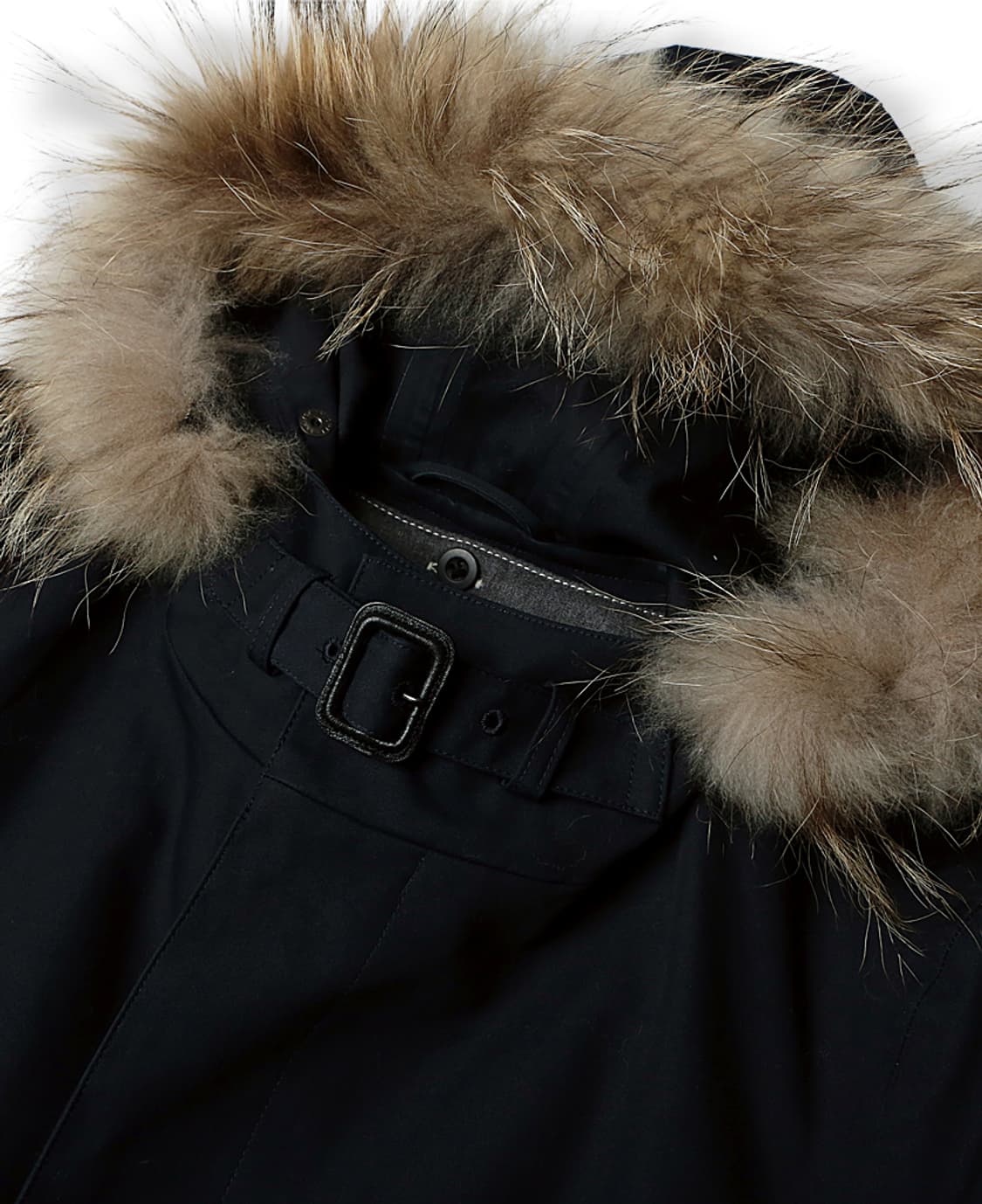 투모로우랜드 [Tomorrowland] 네이비 코튼 모즈 롱 필드 자켓 상품이미지2