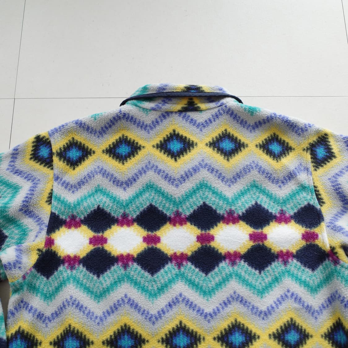 [L] 파타고니아 신칠라 스냅티 에스닉 아즈텍 패턴 플리스 상품이미지6