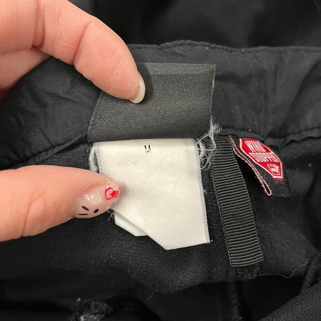 [정품/M] 노스페이스 윈드스토퍼 블랙 바지 b10 상품이미지5