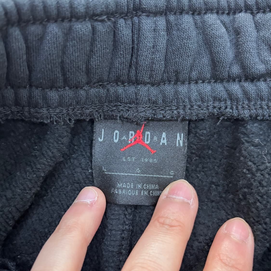 L 나이키 조던 플리스 조거 팬츠 0409E 상품이미지3
