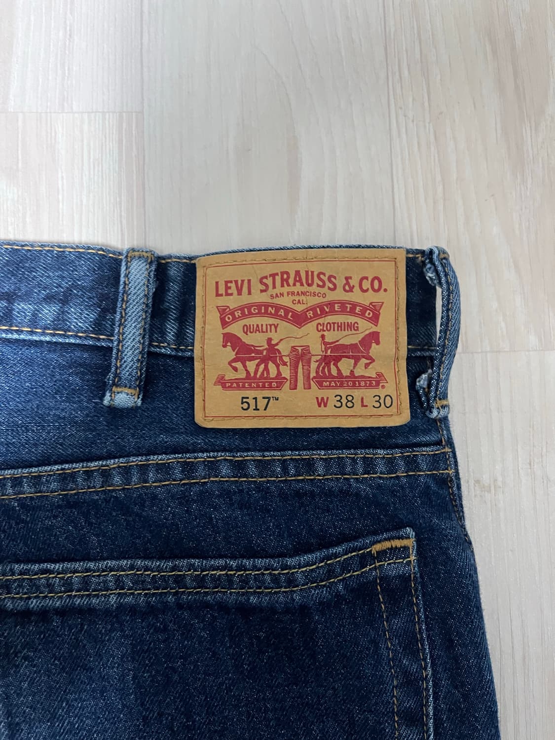 리바이스 517 중청 상품이미지5