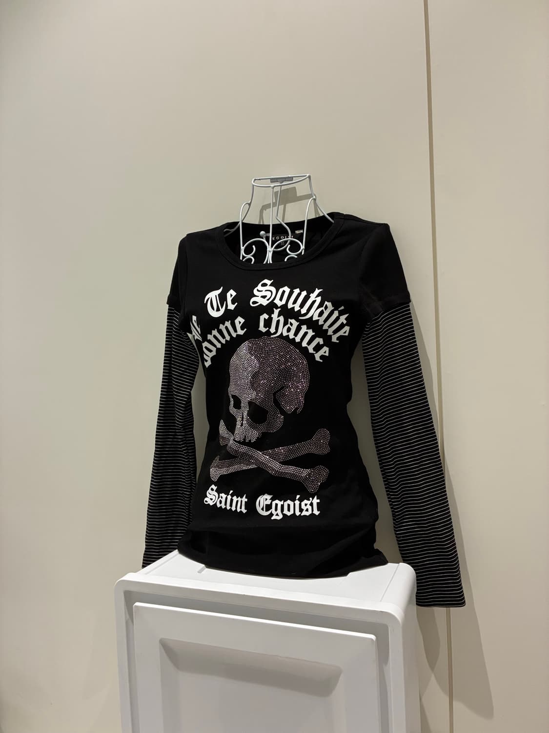 에고이스트 큐빅 롱슬리브 딱붙 상품이미지2