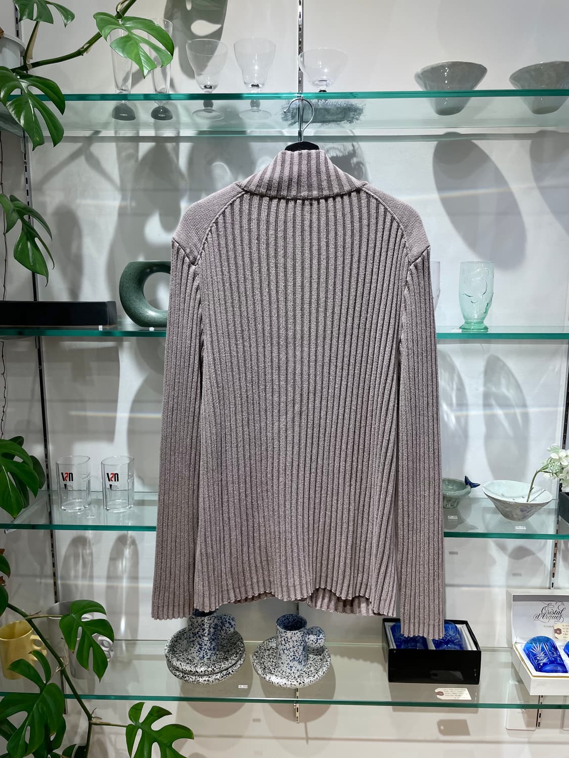 아워레가시 classic zip cardigan 상품이미지2