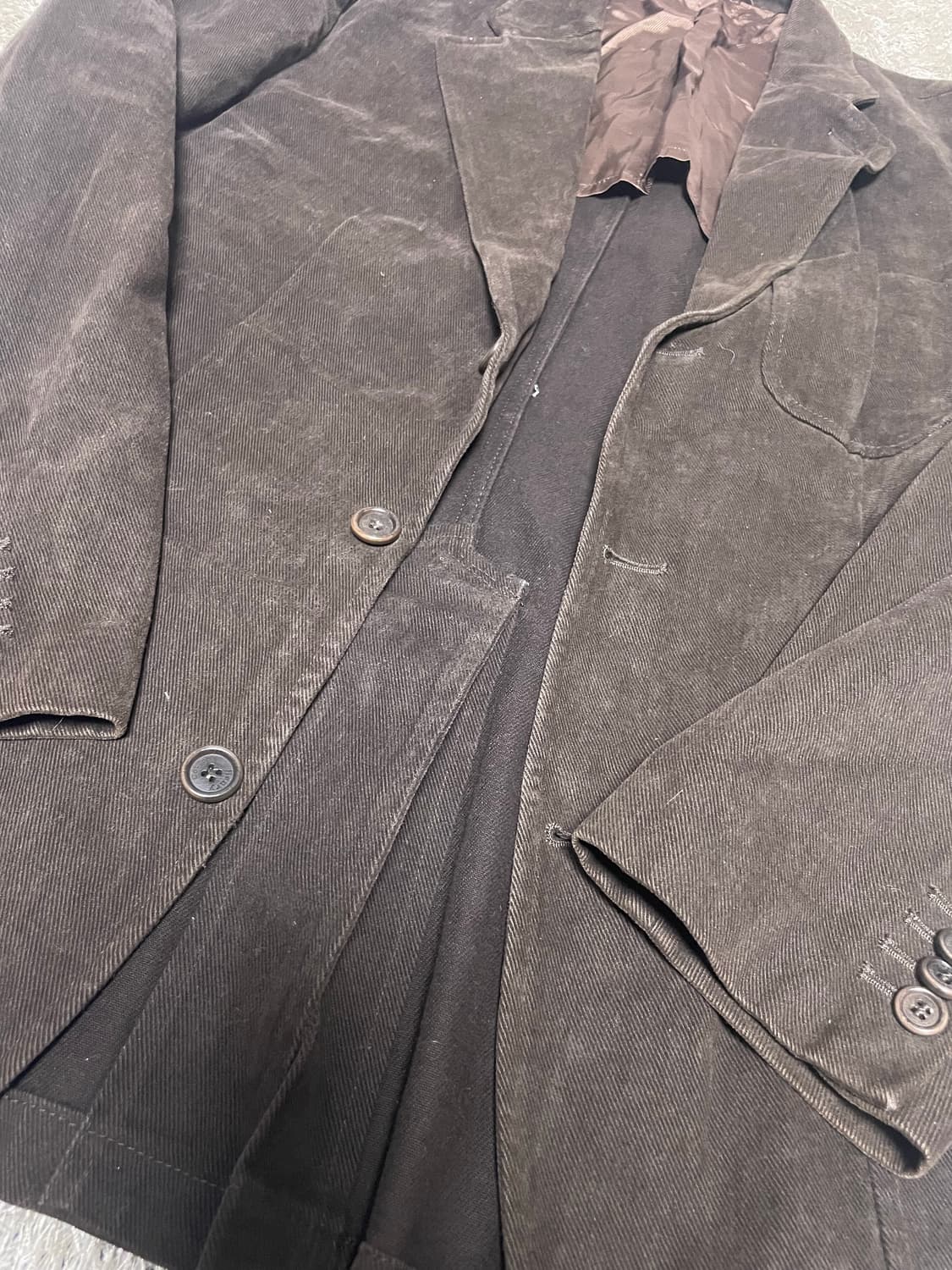 헨리코튼 코듀로이 3버튼 자켓 105 상품이미지3