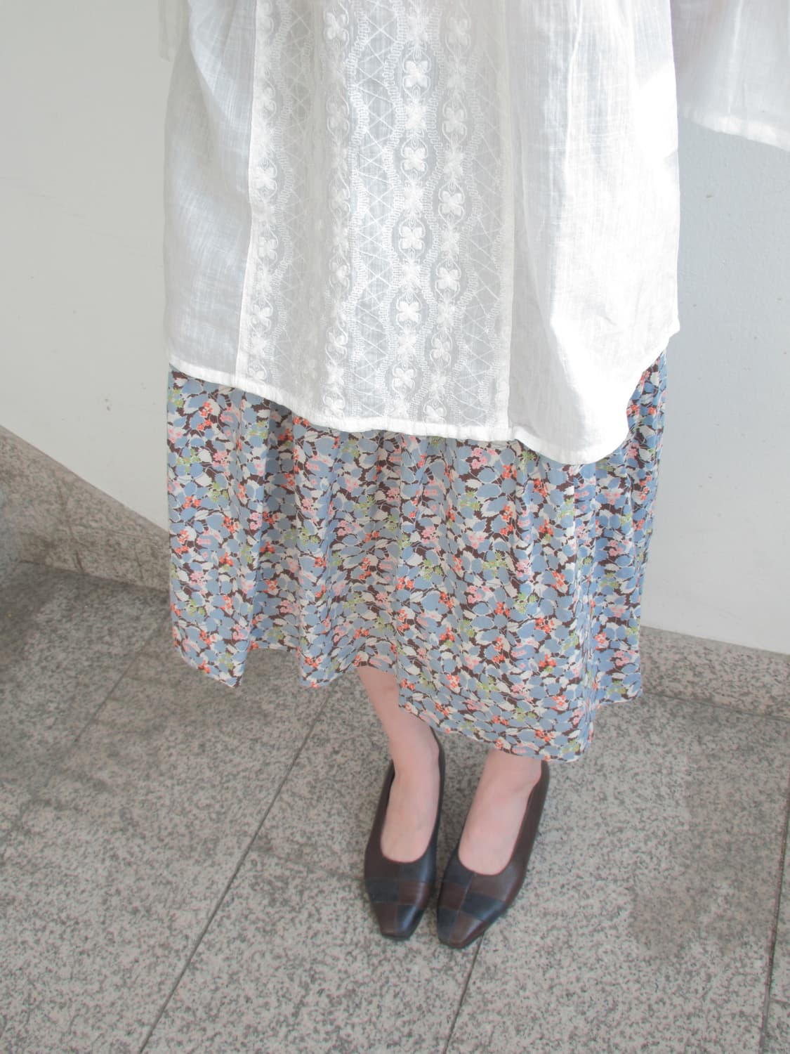 Mon chou chou cotton skirt 상품이미지3