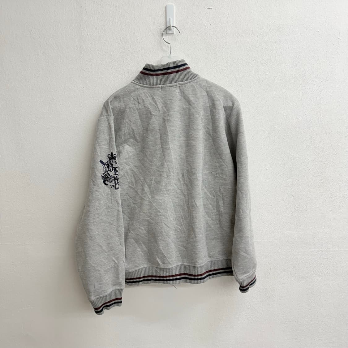 Van red label jpn 그레이 져지 트랙탑 M 상품이미지4