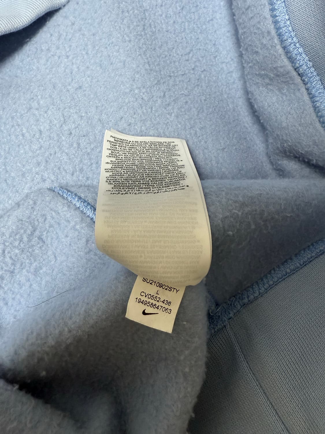 나이키 nrg 후드 싸이킥 블루 L 상품이미지4