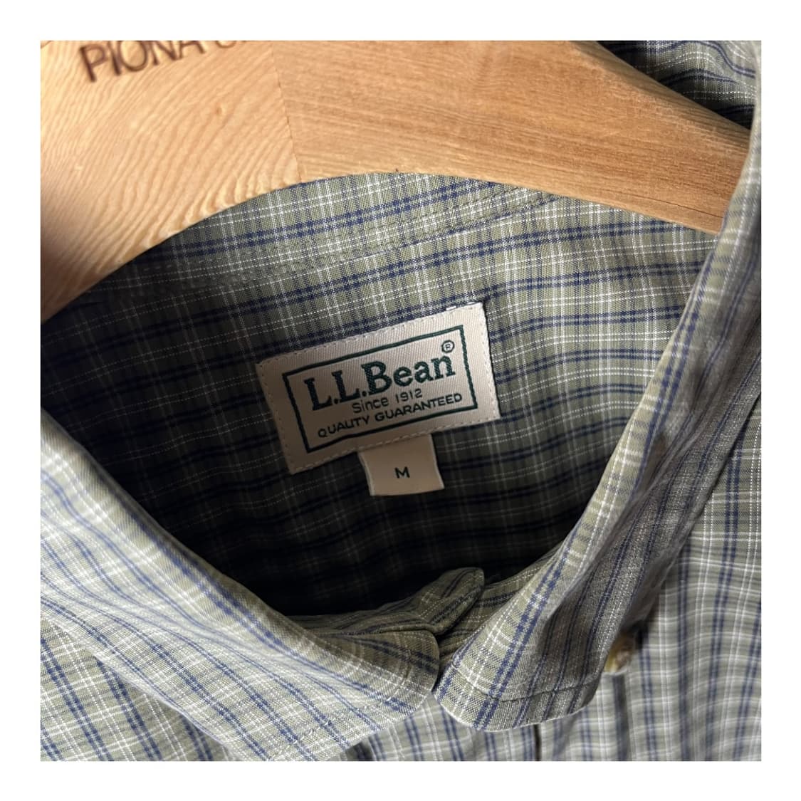 [LL Bean] 엘엘빈 원포켓 체크 반팔셔츠 상품이미지4