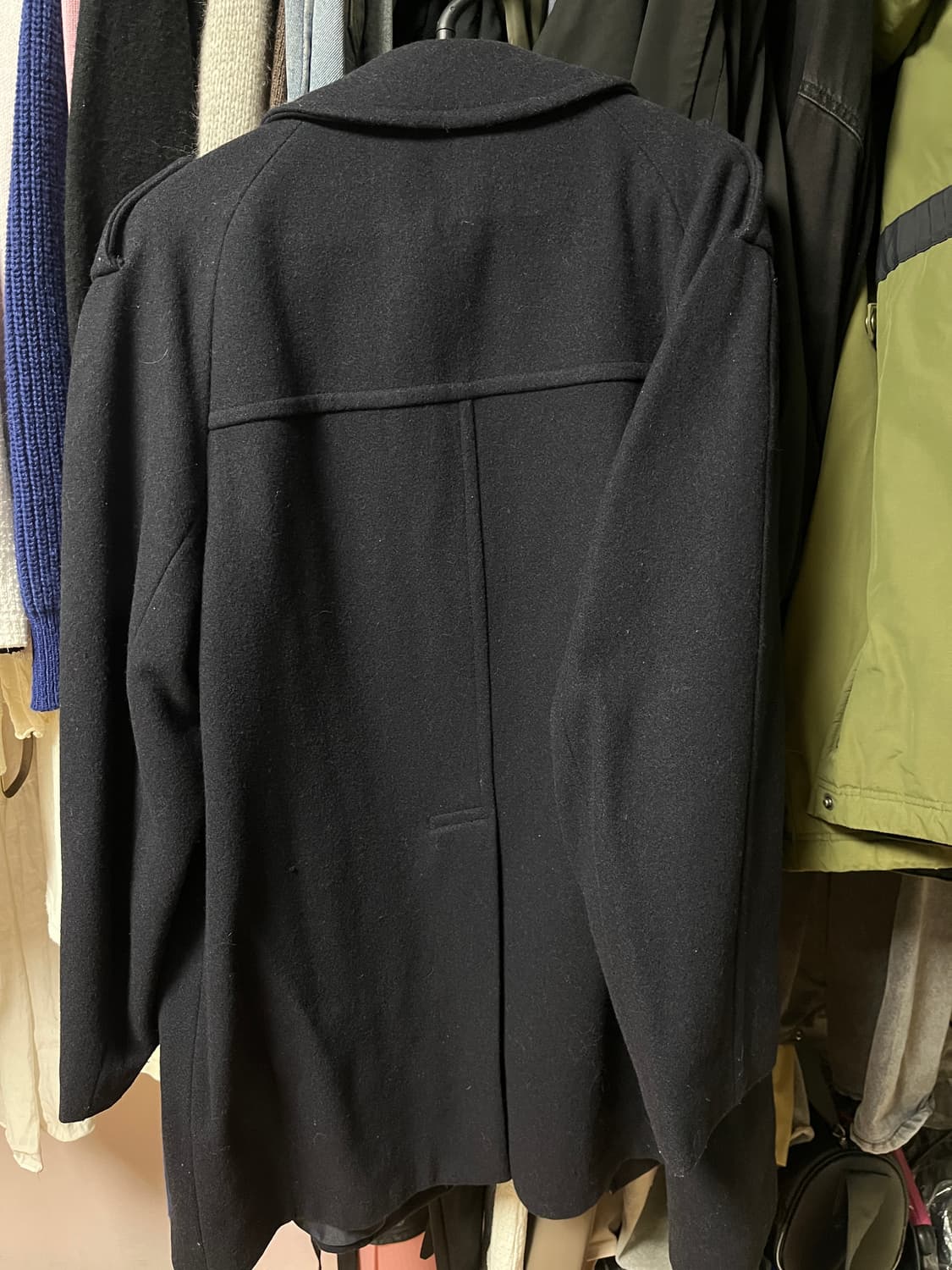 Gloverall 네이비 피코트 더블코트 울자켓 상품이미지2