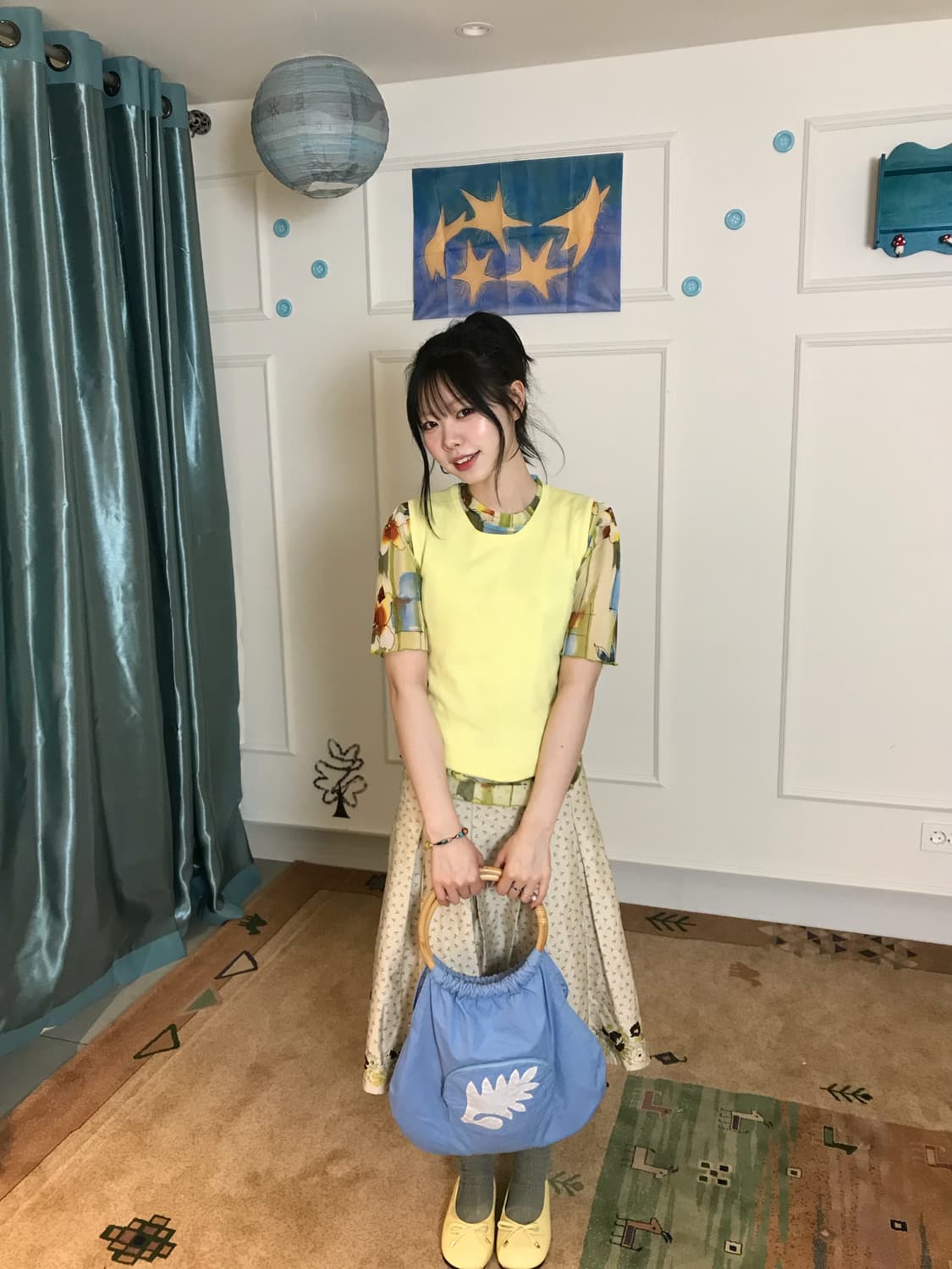 콜러 조합이 아기자기 귀여운 코디💛🫧 상품이미지2
