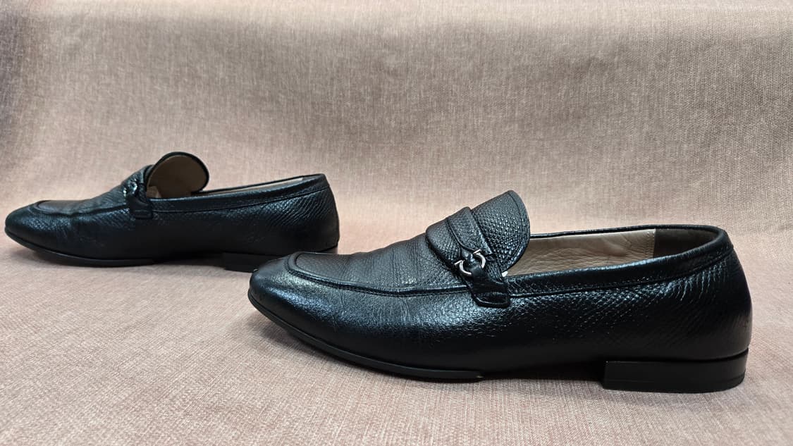 살바토레페라가모 265mm- 3E  간치니 버클장식 로퍼 상품이미지4