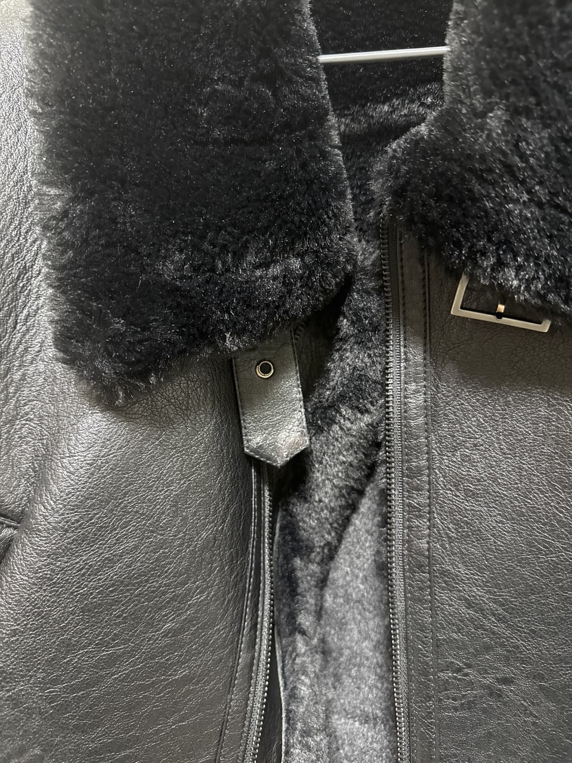 보헤미안서울 무스탕 블랙 21fw 상품이미지3