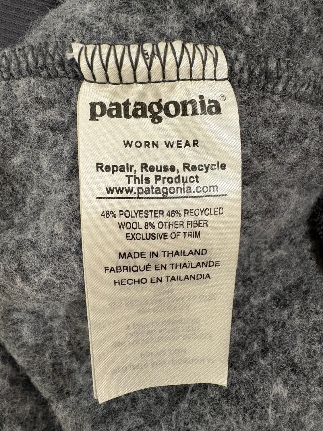 파타고니아 하프집업 플리스 상품이미지6