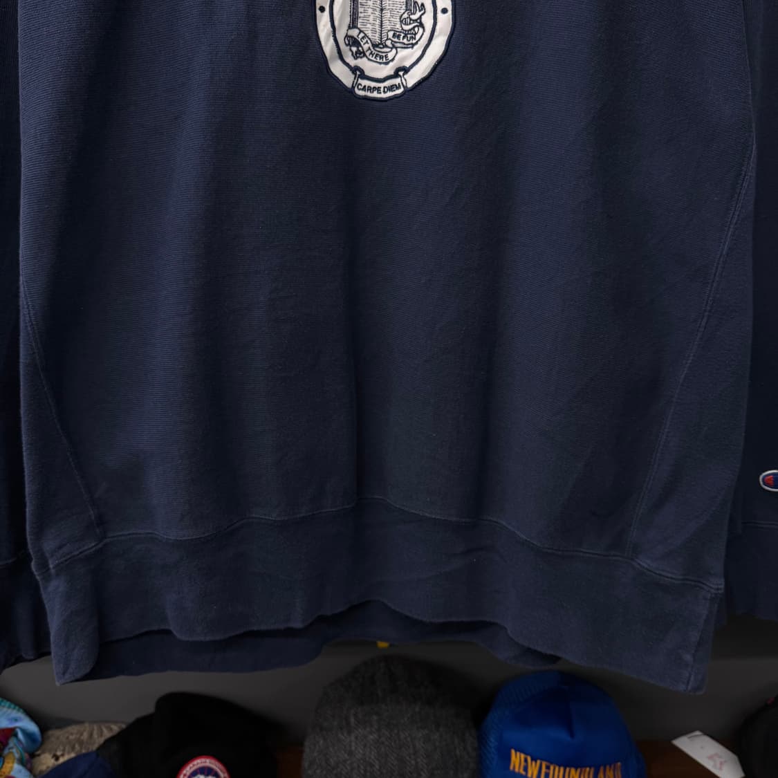 00s 챔피온 OKOBJI 유니버시티 스펠아웃 자수 스웻 맨투맨 N141 상품이미지4